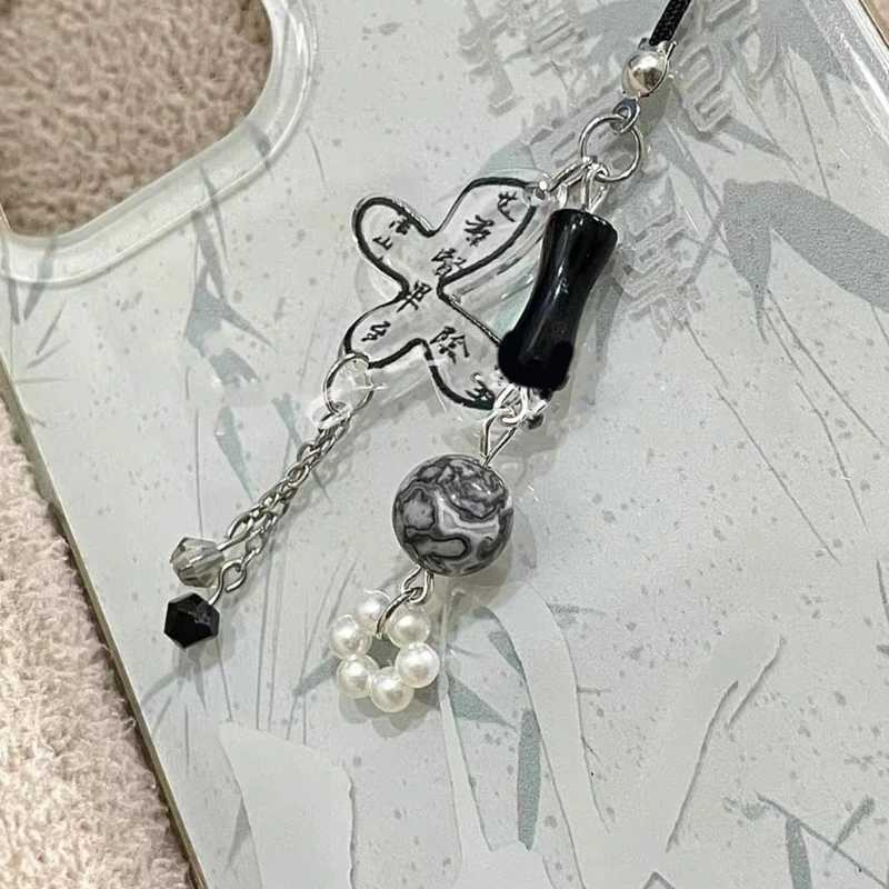 Delicate Anti-lost Lanyard Key Chain Bag Backpack Decoration Unique Multi- Hanging Pendant CellPhone Charm Accessories W250604