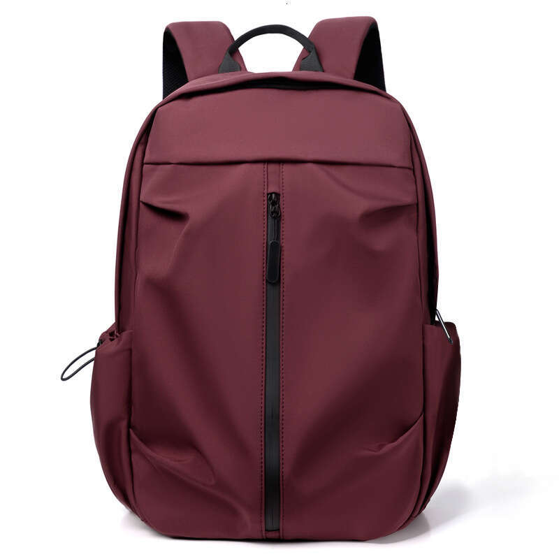 Korean Style Versatile Unisex Backpack Business Casual Trendy Laptop Large Capacity Lightweight Simple Student School Bag