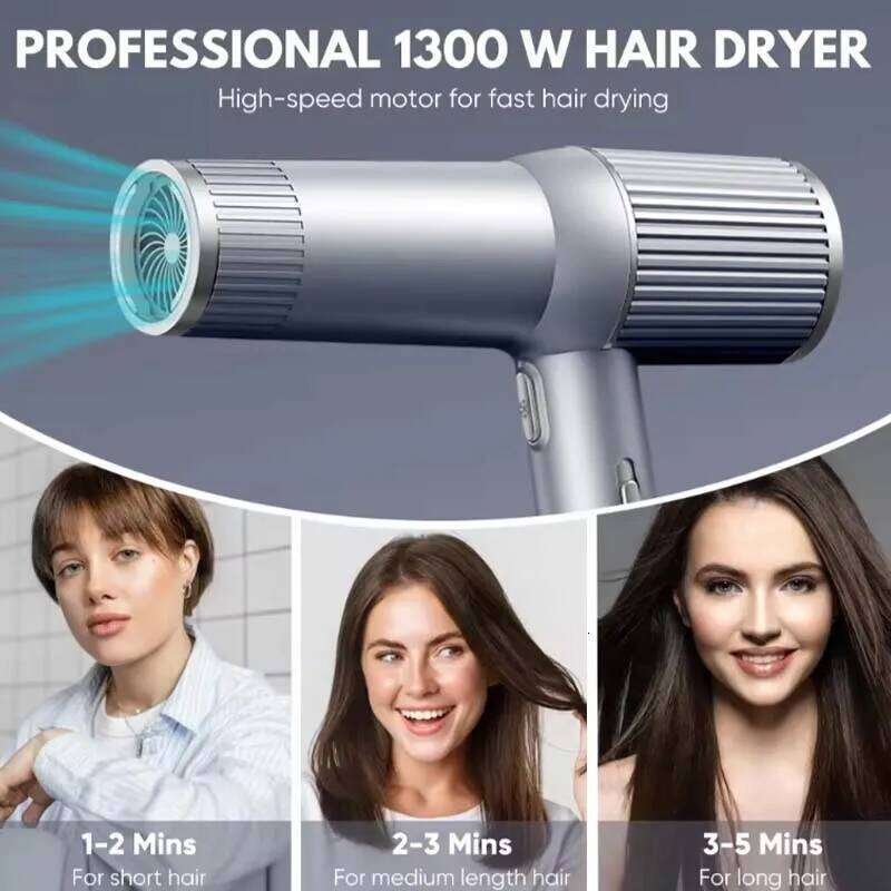 New Arriva T Shape Professional Salon Fast Drying Ionic Blow Hair Dryer Styling Tool Powerful Low Noise Hairdryer