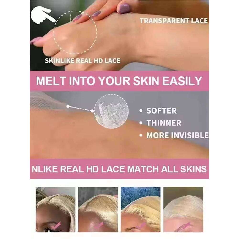 250 Density 613 Curly Honey Blonde 13x6 Front Human Hair Wigs Deep Transparent Water Wave Color 13x4 Lace Frontal Wig