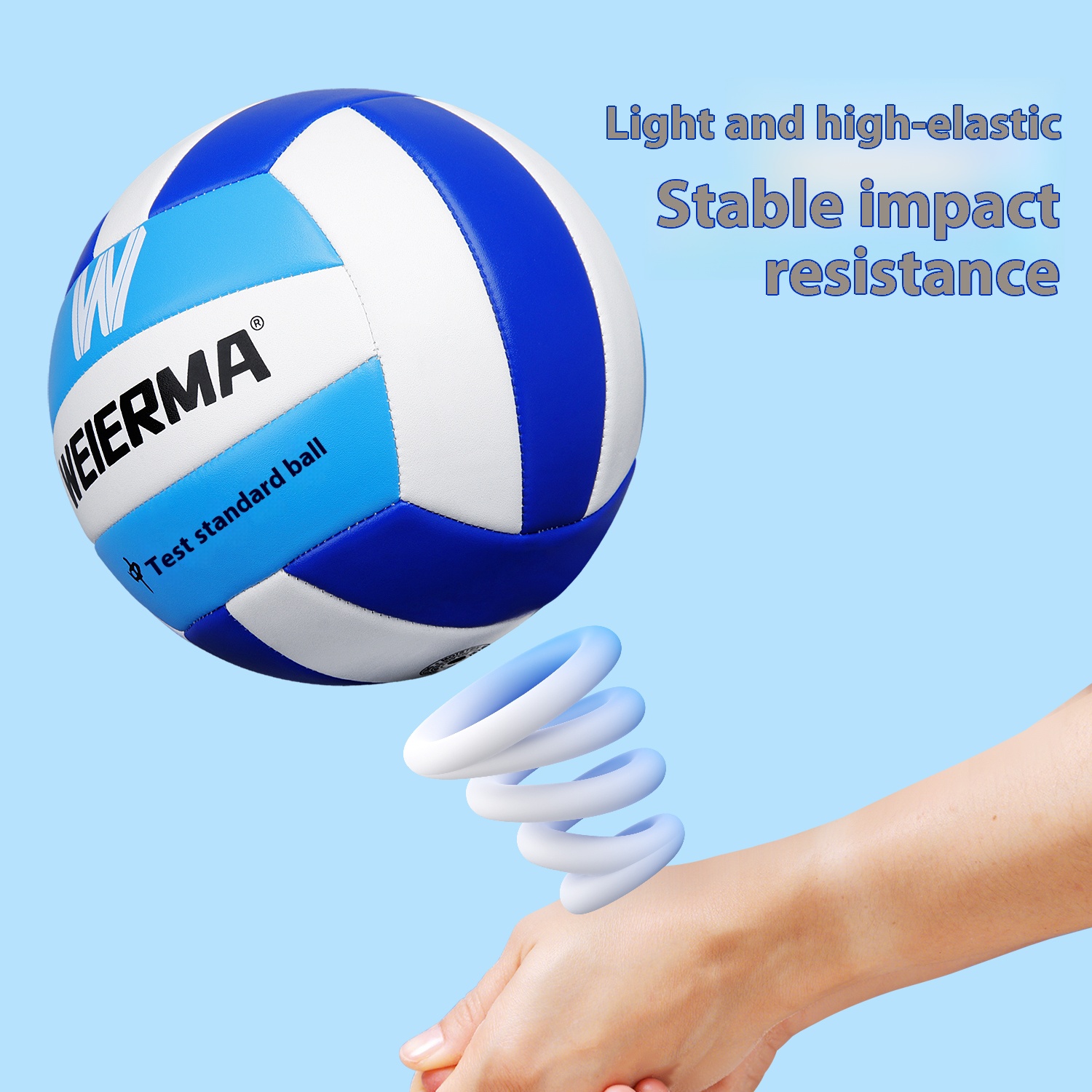 Exam-Specific Volleyball| Official Size & Weight for School Tests & Training | Durable PU Leather