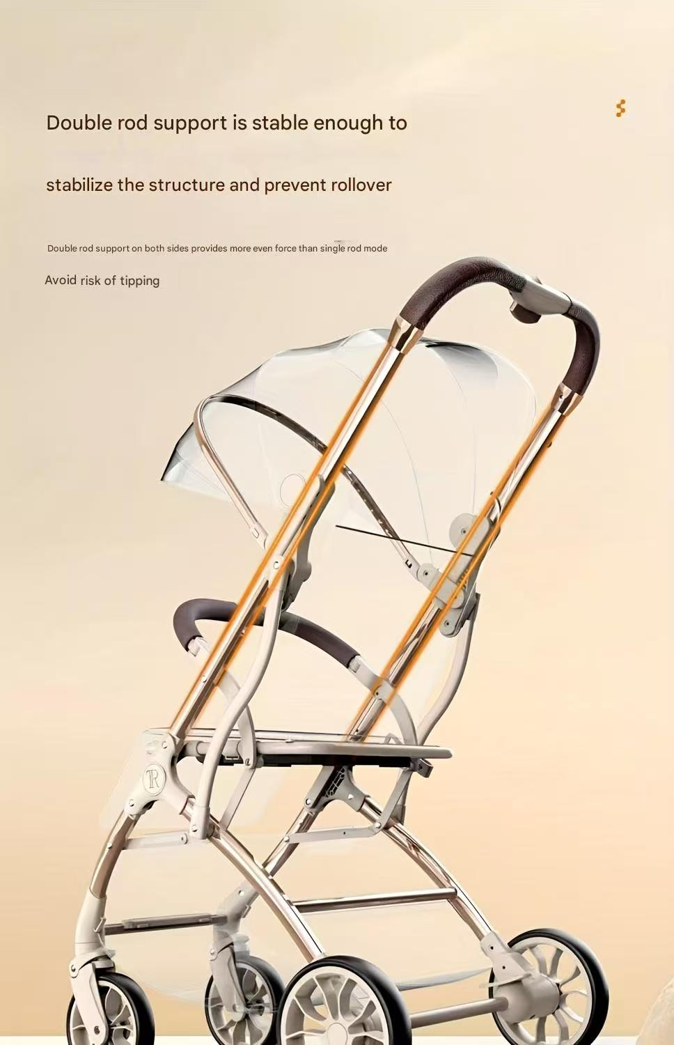 Lightweight Tianrui Travel Seat: Stable Folding Mechanism, Breathable Back Window & Scientific Support System