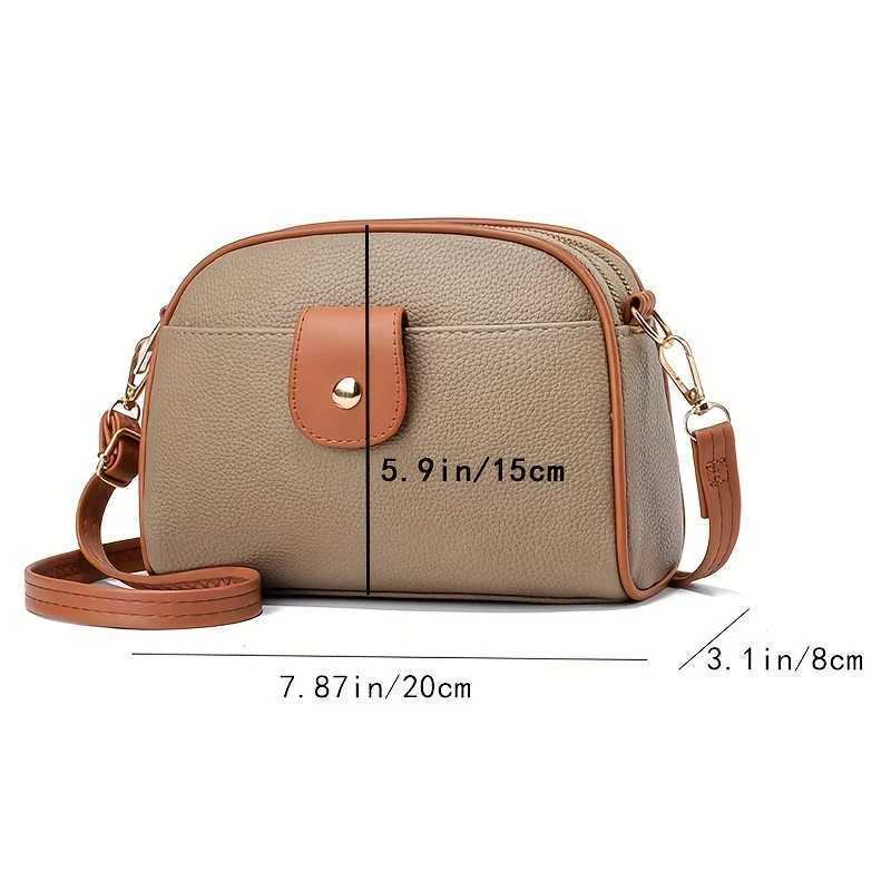 Fashion exquisite practical PU womens bag large capacity senior texture ladies shoulder crossbody bagXJ250604