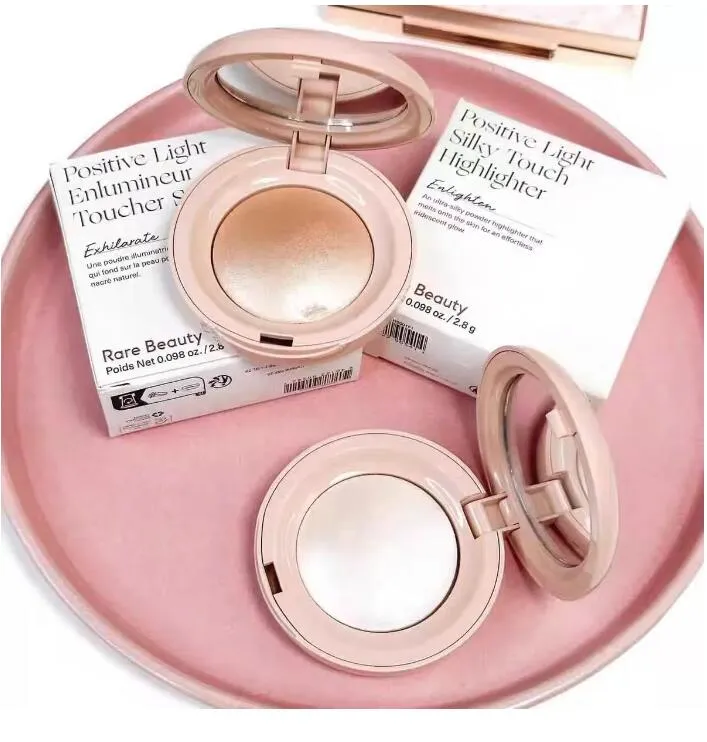 Highlighter Rare Beauty Powder Highlighters Enlighten 2.8g Positive Light Silky Touch Glow Bronzers Highlightering Face
