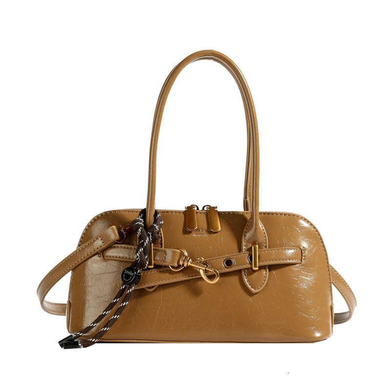 designer Women's Shell Niche Design Fashion Boshi Handbag Autumn Winter 2025 New Large Capacity Retro Trendy Tote Bag