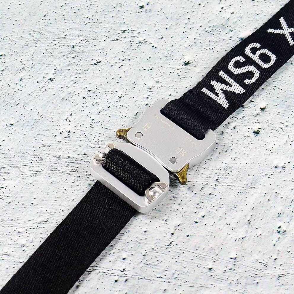 Alyx#zinif heavy tooling functional wind male and female Cobra insert buckle military tactical safety buckle belt 230406