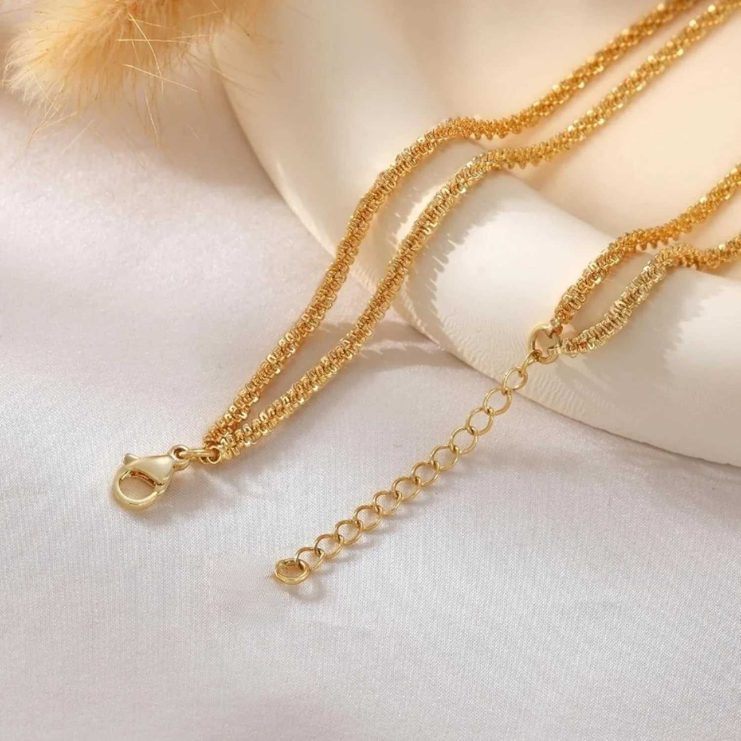 Gold Silver Plated Ankle Bracelets for Women Waterproof Anklet for Women Adjustable Figaro Beaded Anklet Beach Jewelry for Women W250604