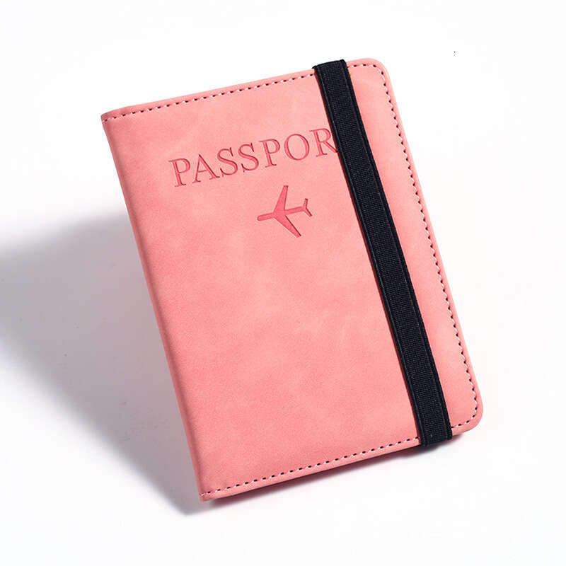 PU Leather RFID Multi-Card Slot Multi-Function Document Cover Passport Holder