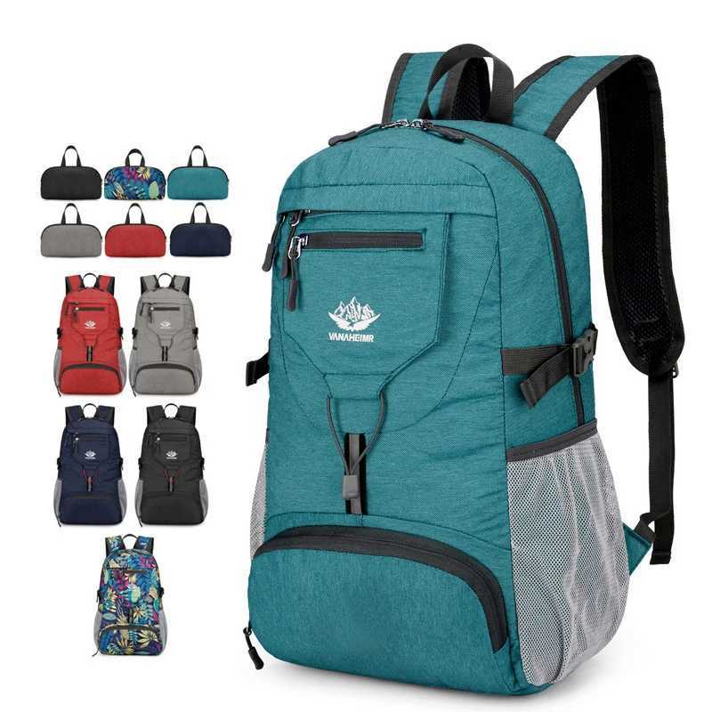 Lightweight Foldable Backpack Travel Bag For Men Women Portable Ultralight Outdoor Sports Camping Climbing Daypack Trekking BagW250603