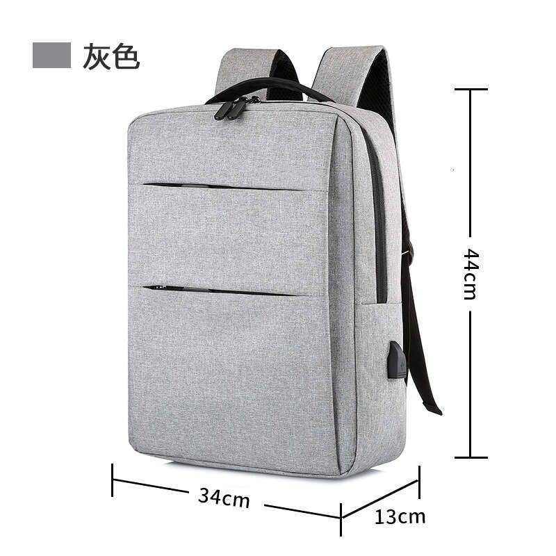 Men's Fashion Women's Business Laptop Large Capacity Double Shoulder Backpack Casual School Bag