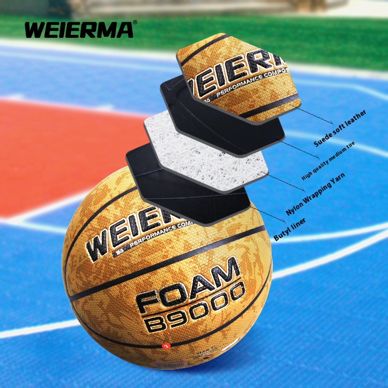 Camouflage Crosshatch Basketball | Tactical Grip Texture for Street & Pro Play | Anti-Slip Military Design