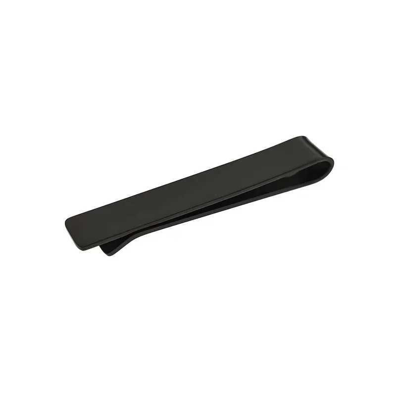 Mens Korean Version Simple Stainless Steel Tie Clip High-end Suit Accessories Fathers Day Birthday Gift Can Be Customized W250604