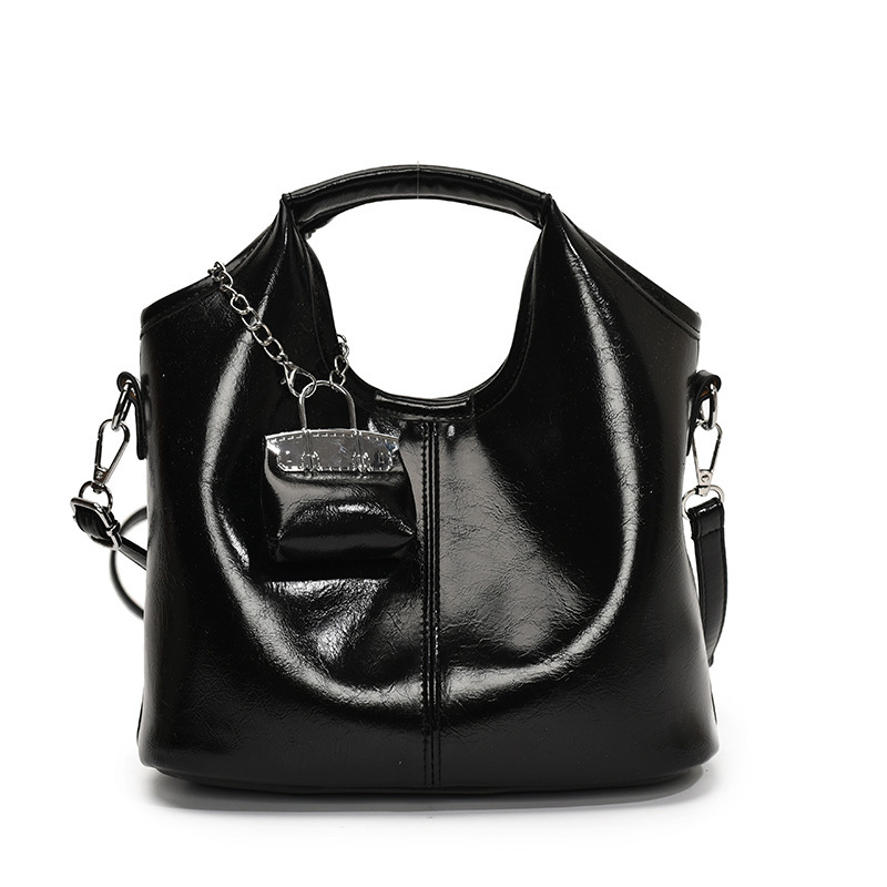 designer Lazy Style Niche Soft Leather Bag for Women 2025 Spring Summer New Large Capacity Versatile Underarm Bag Crossbody Bag Basket Bag