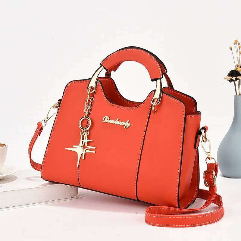 Women's Bags Designer New Fashion Pendant Handbag Simple Single Shoulder Crossbody Exquisite High-Quality Women's Bag