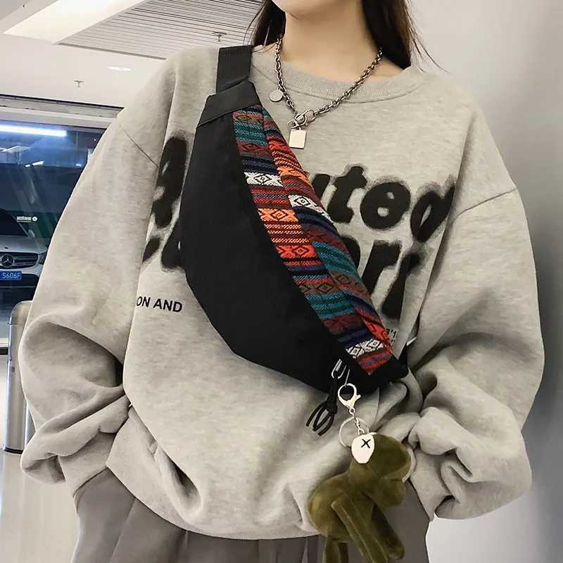 2025 Spring Ethnic Style Outdoor Multifunction Waterproof Chest Bag Men Women Hip Hop Sport Waist Bag Vintage Casual Fanny Pack W250604