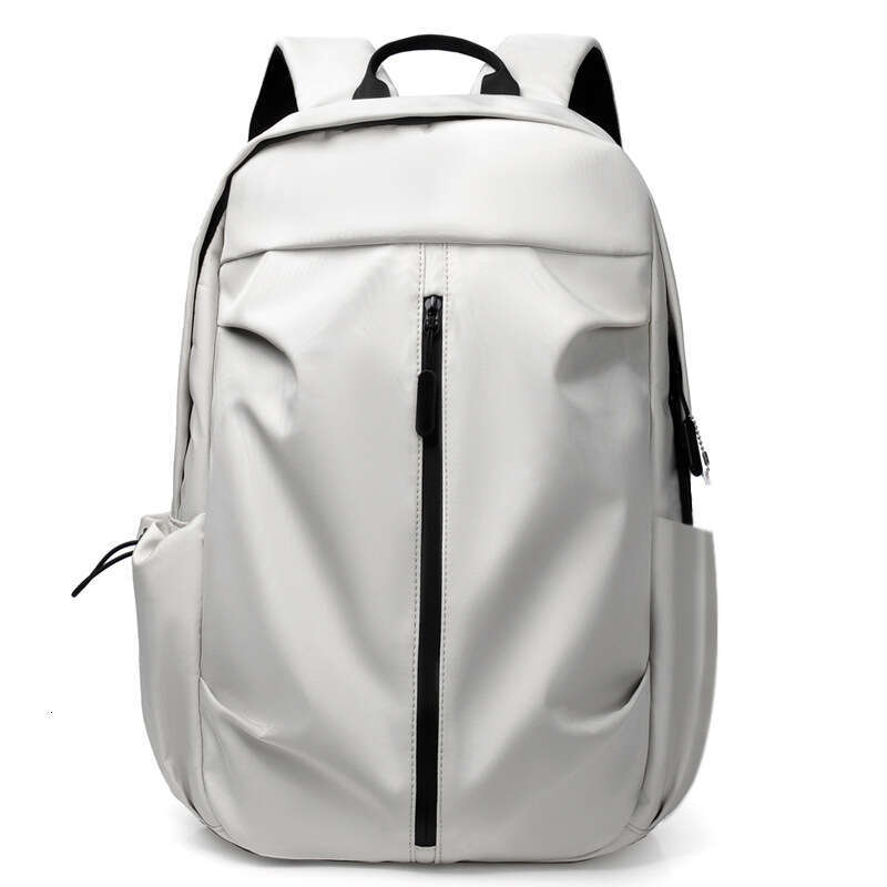 Korean Style Versatile Unisex Backpack Business Casual Trendy Laptop Large Capacity Lightweight Simple Student School Bag