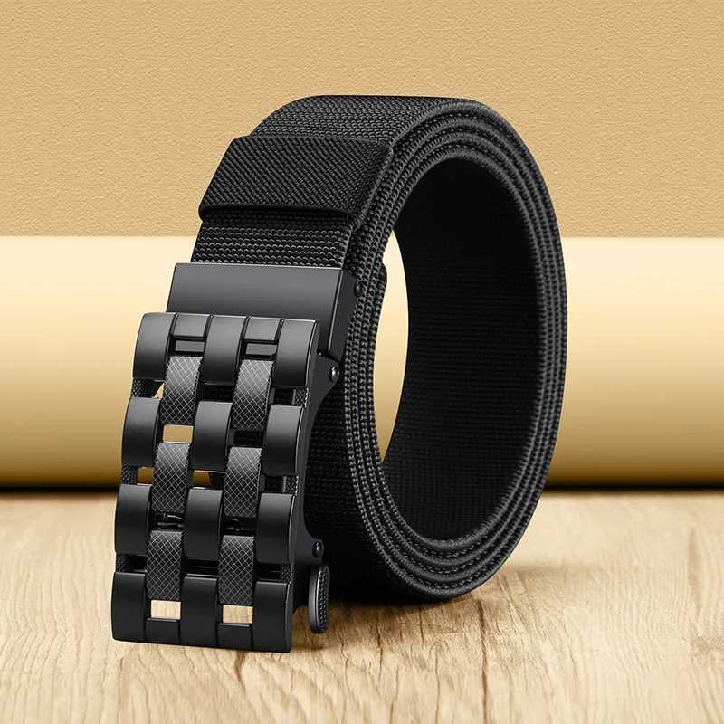 New Mens Automatic Buckle Wear-resistant Durable Belt for Middle-aged And Young Casual Leather Belt Fashionable Business W250604