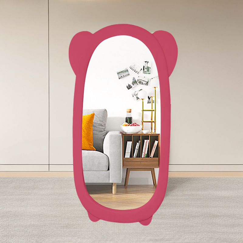 Wearing mirror, Dutch velvet edging floor standing mirror, household full-length mirror