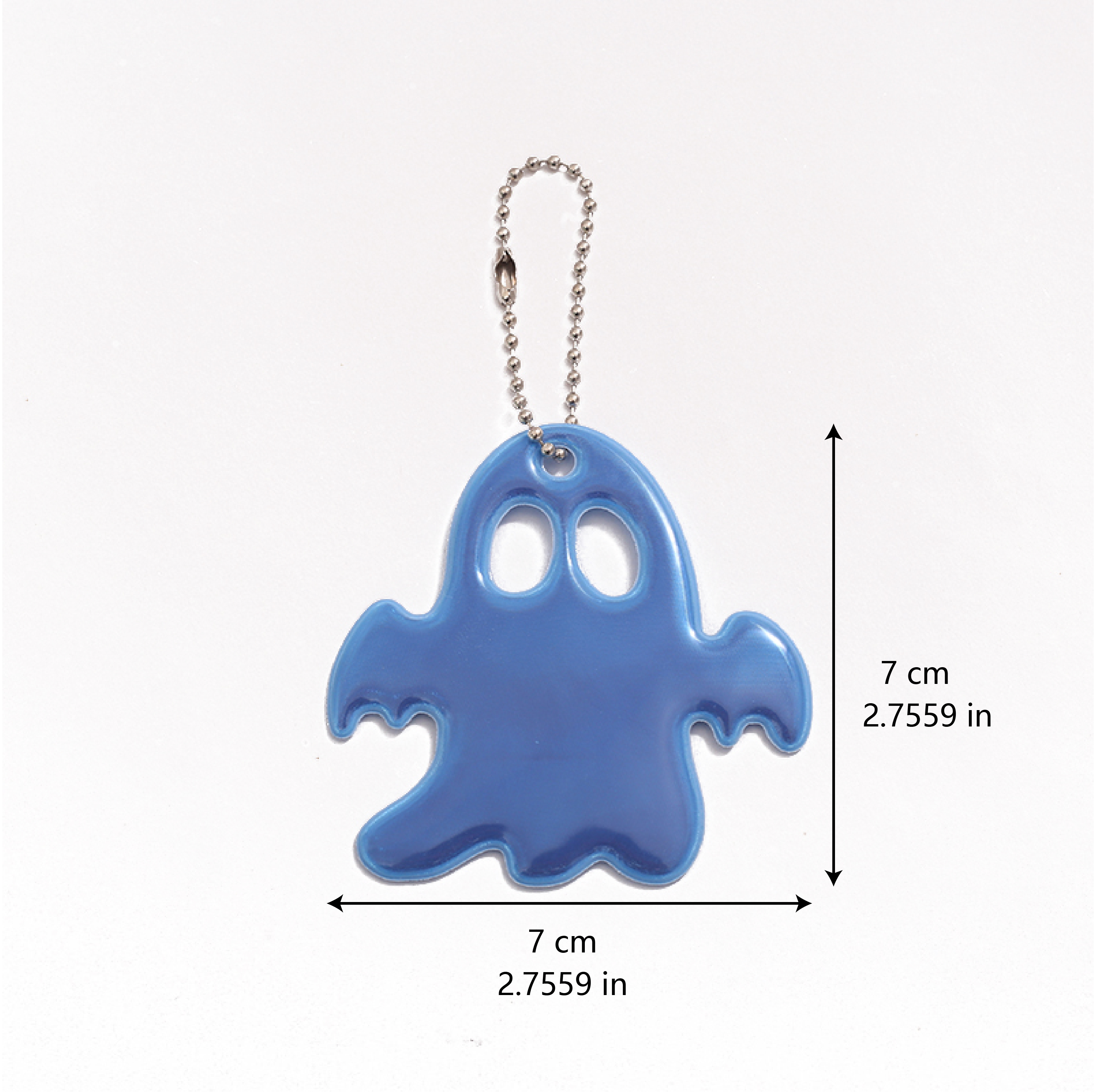 Glowing Ghost Hanging Accessory for Backpacks Various Colours & Personalized Design