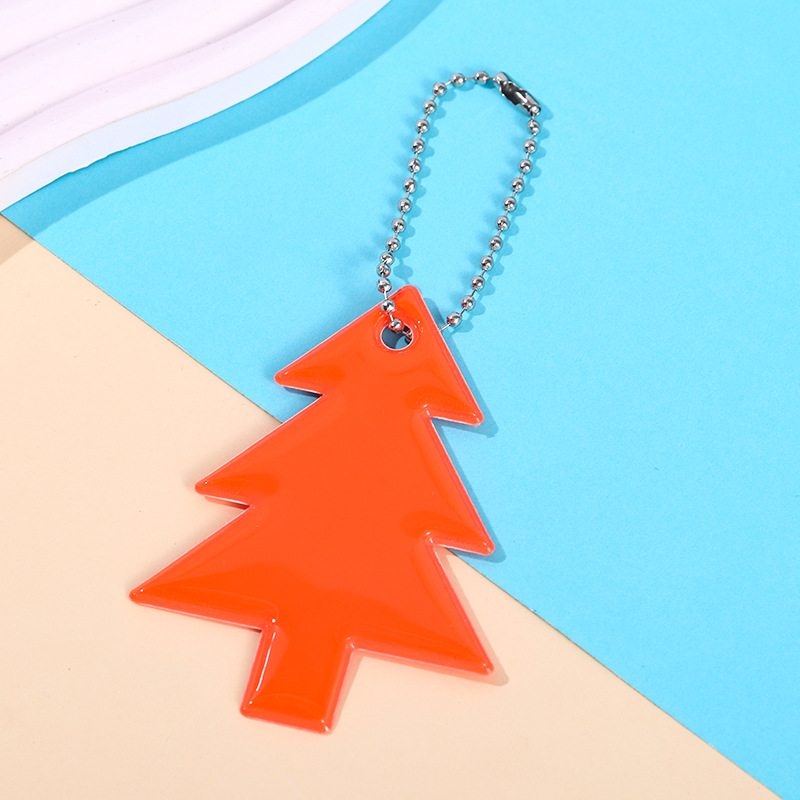 Christmas Tree Shaped Glow-in-the-Dark Backpack Pendant - Perfect Holiday Decorations with Multiple Color Options