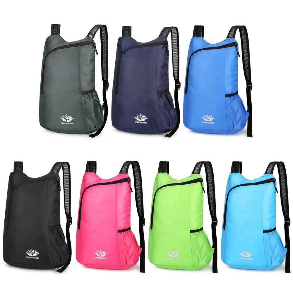 10L Portable Foldable Backpack Ultralight Waterproof Mountaineering Bag Outdoor Climbing Cycling Travel Sports Bag for Men Women W250603