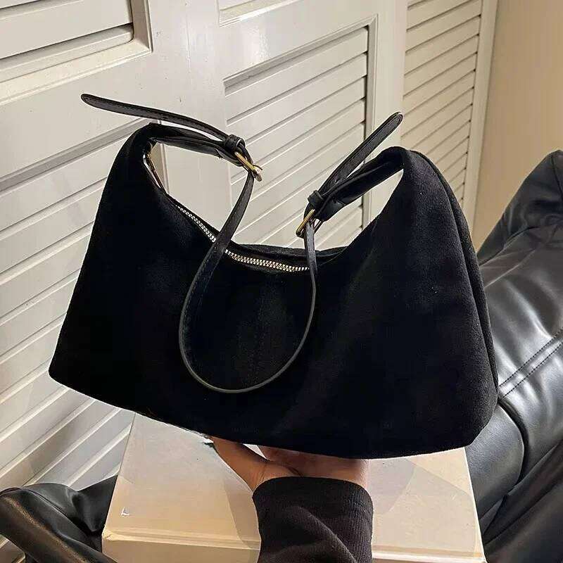 Women's handbag designer Veet handbag women's suede shoulder bag causal crossbody bag women's designer handbag