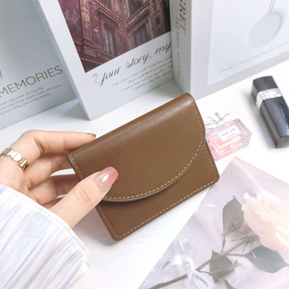 Macaron Color Thin Coin Purse Simple Versatile High-end Elegant Style
