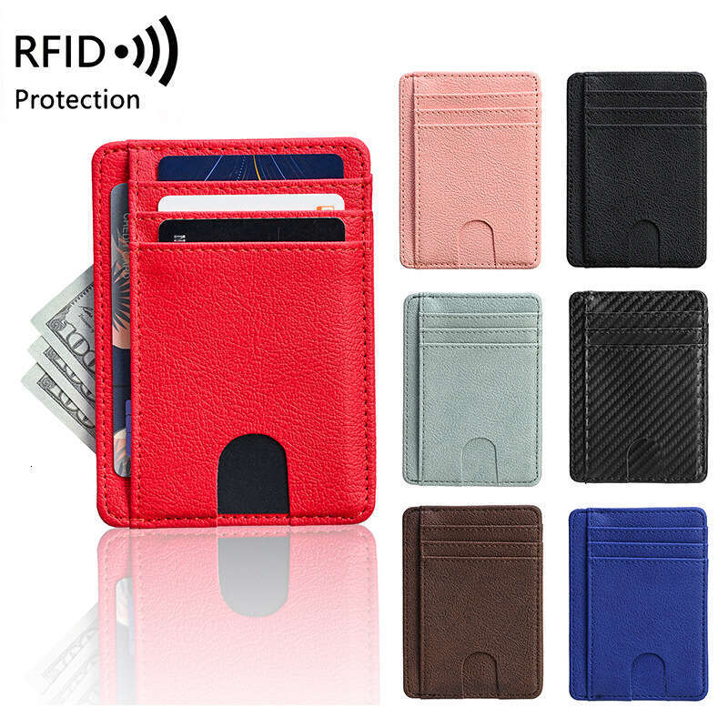 RFID Anti-Degaussing Holder with AirTag Slot and Multiple Card Slots