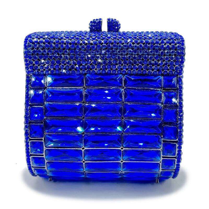 Crystal Glass Women Dress Mini Case Designer Handbags Wedding Bride Clutch Purse Rhinestone Dinner Bag Banquet Clutches