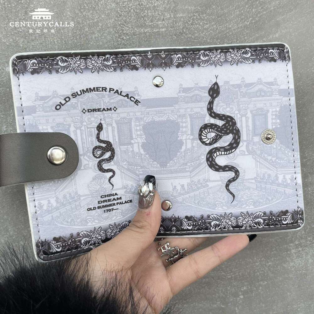 2025 New Dark Style Trendy Internet Celebrity Cool Short Wallet 70% off Multi-Card Slot Coin Purse Card Holder for Students