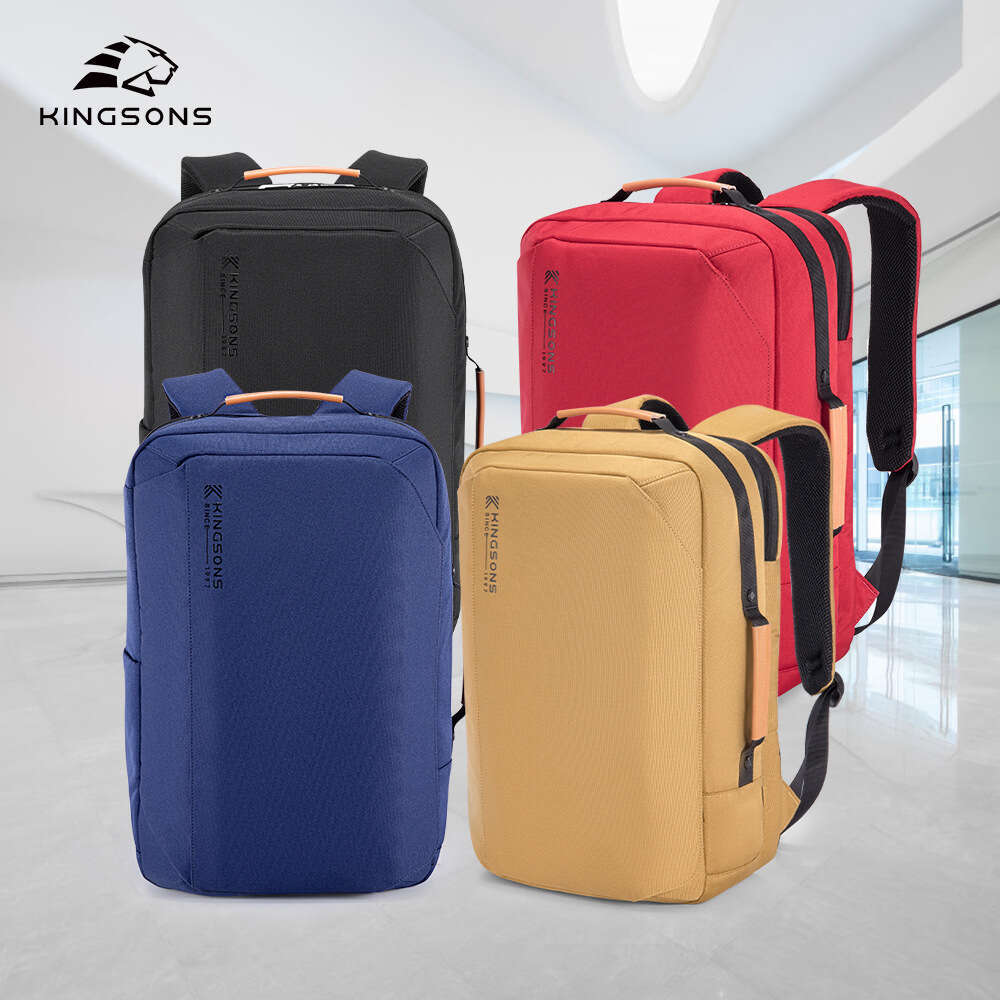 Jinshengsi Casual for Men Large Capacity Trendy Simple Backpack Student Notebook School Bag