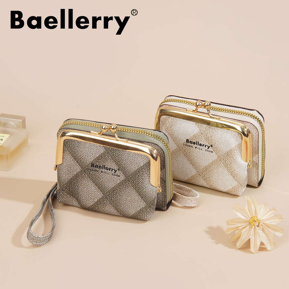 Women's Wallet baellerry Korean Style Fashion Mini Multi-Card Slot Zipper Accordion Card Holder Versatile Small Coin Purse