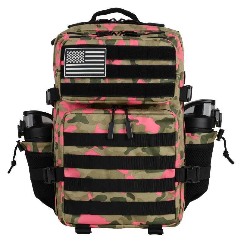 20L 45L Tactical Backpack 3P Bag Assault Outdoor Backpack Waterproof Climbing Rucksack Camping Hiking Mochila Hunting Sports W250603