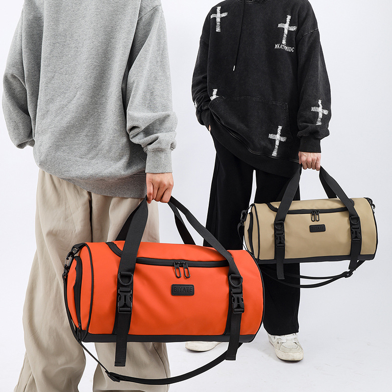 Travel Capacity Fiess Yoga Trendy Cool Men's Business Trip Accommodation Storage Shoulder Handheld Large Bag