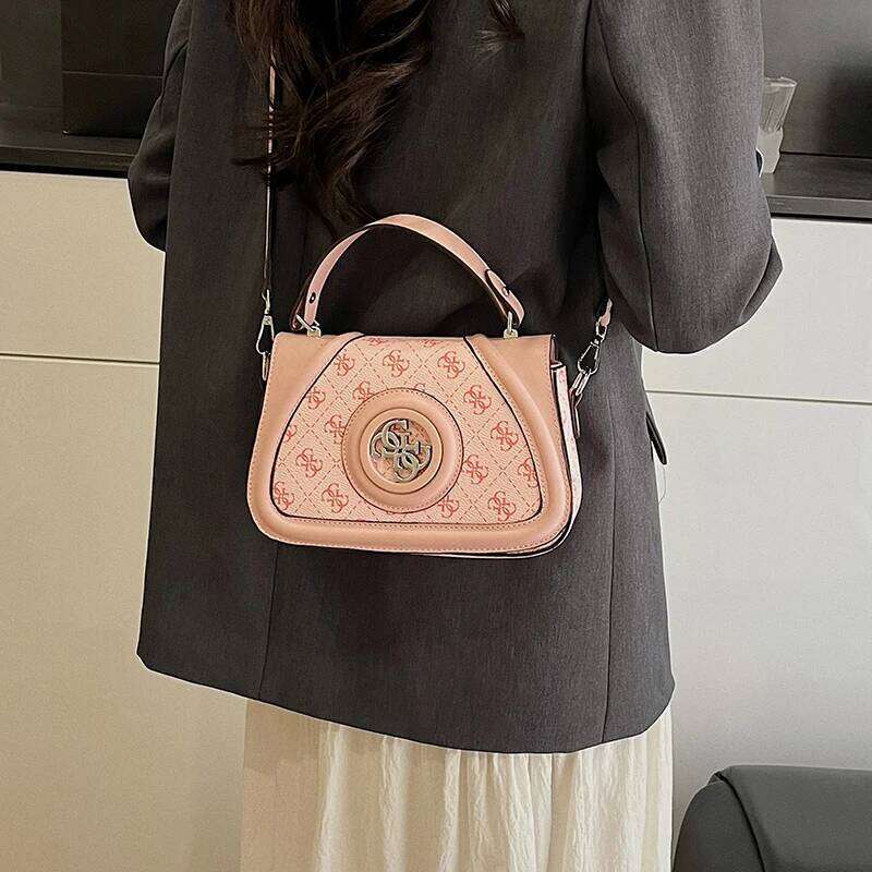 Women's Bags Designer Stylish Vintage Letter Crossbody Bag Elegant Leather Tote Minimalist Designer Handbag For Casual Commuter Women Purse