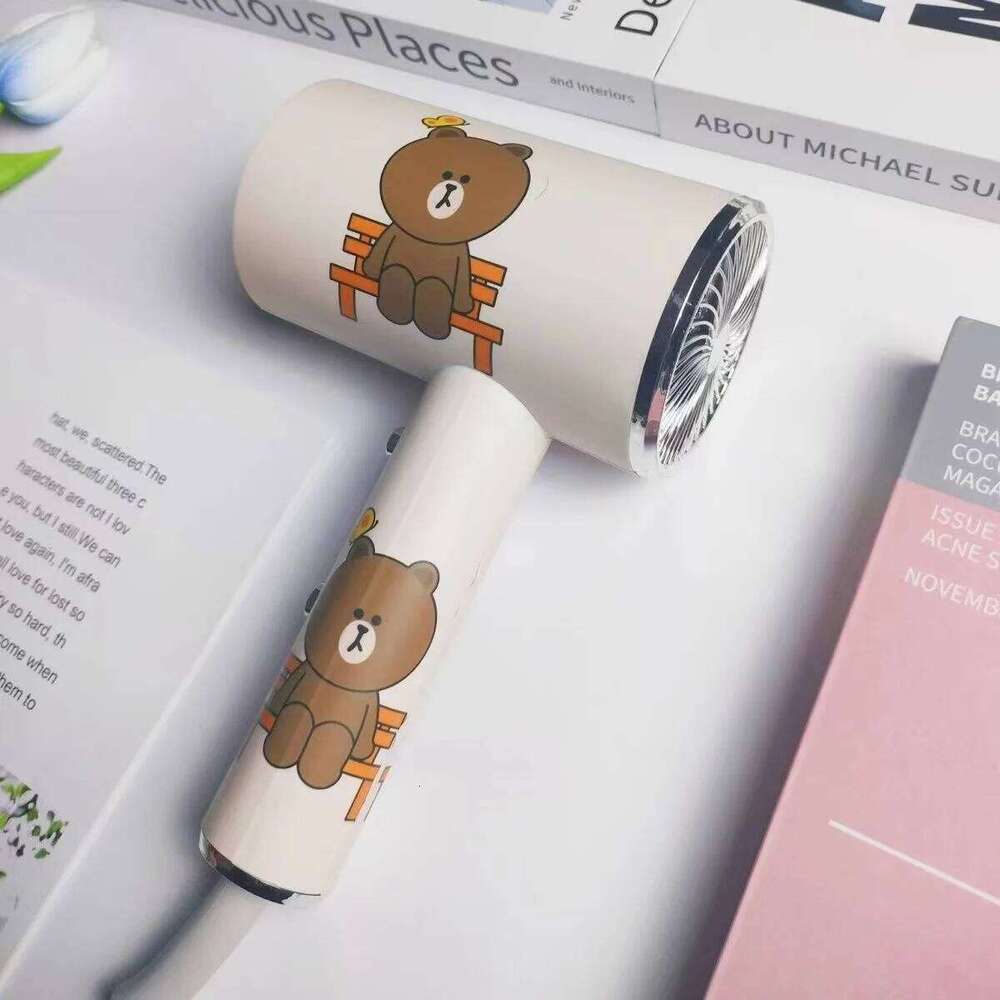 Hair Dryer, Household, Silent, Strong Wind, Salon, Quick Drying, Negative Ion Care, No Harm To Hair