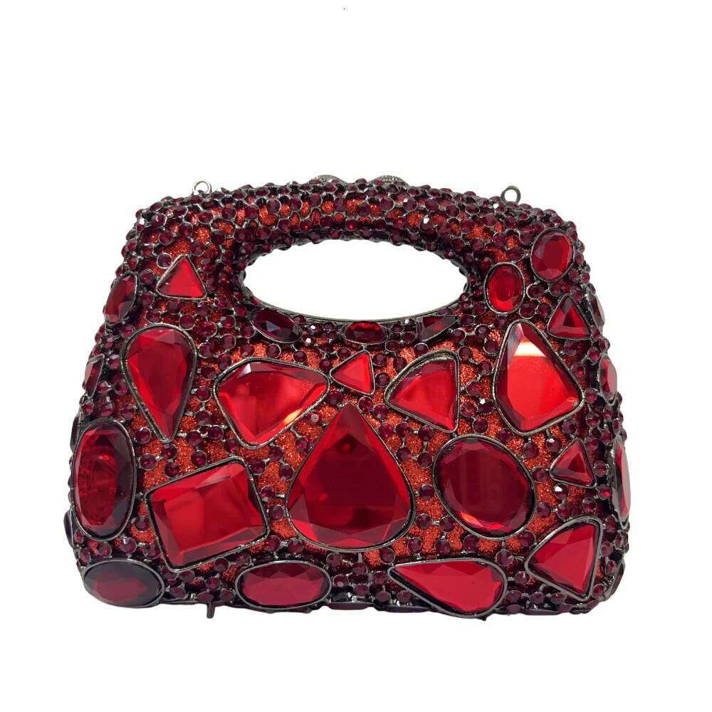 OLOEY Women Gold Crystal Clutch Purse Gems Evening Party Dinner Dia Shoulder Bags tail Rhinestone Handbags and Purses