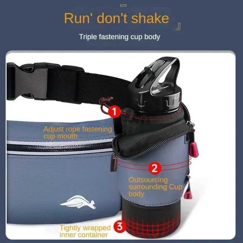 Sports Fanny Pack Mens And Womens Outdoor Marathon Fitness Kit Multifunctional Kettle Bag Running Waterproof Belt Phone Bag W250604