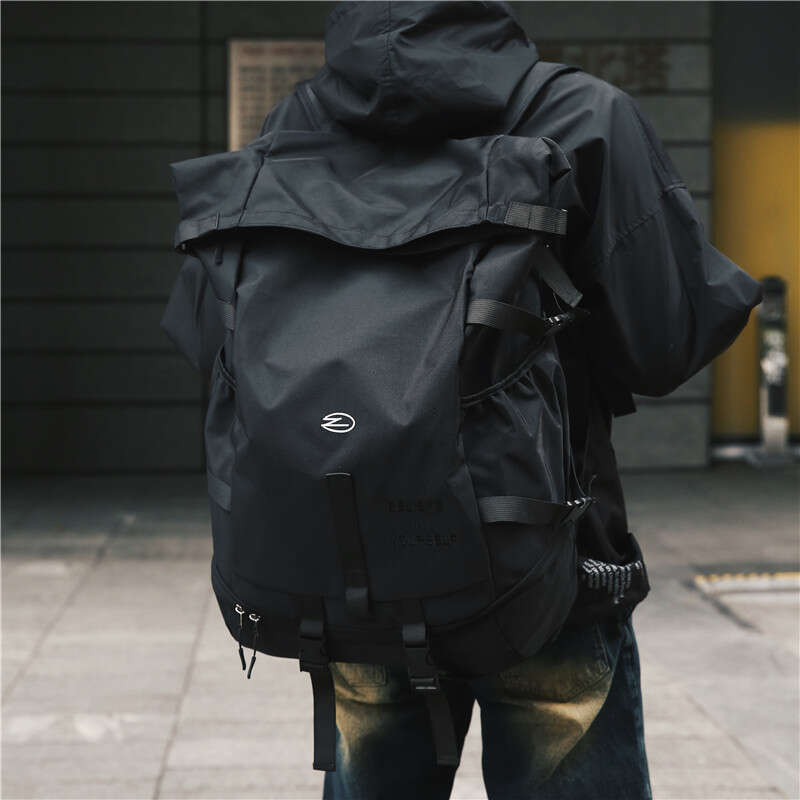 Large Capacity Men's Functional Backpack for Outdoor Hiking, Travel, Sports, Basketball, Students, and School Use