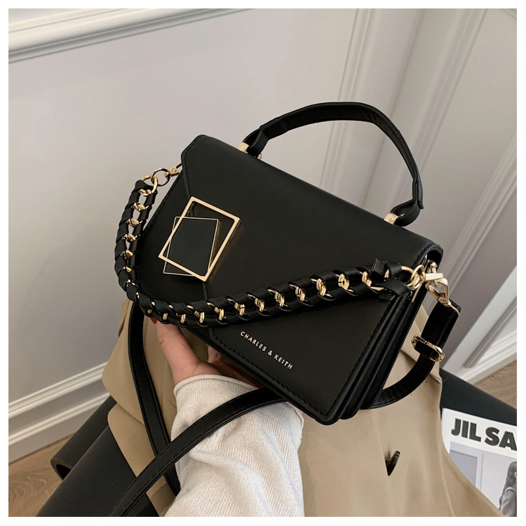 designer Foreign Trade Bag for Women, New Fashionable Versatile Chain Bag, Shoulder and Crossbody Bag, Internet Celebrity Handbag, Small Square Bag