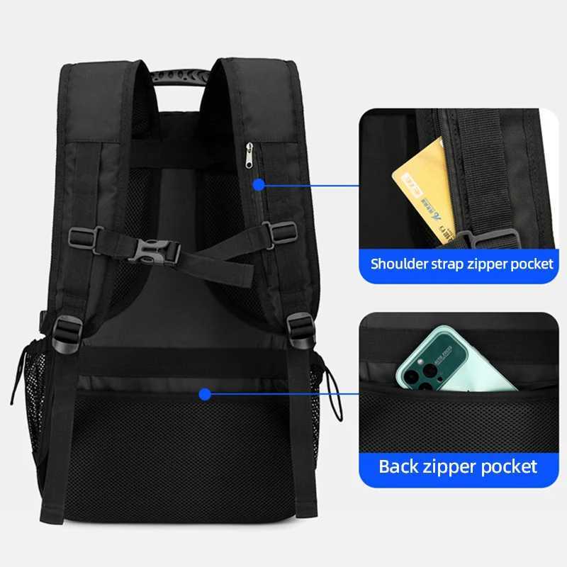 USB Camping Backpack Travel Bag with Shoes Pocket Outdoor Sport Men Large Hiking Climbing Camouflage Expandable Laptop RucksackW250603