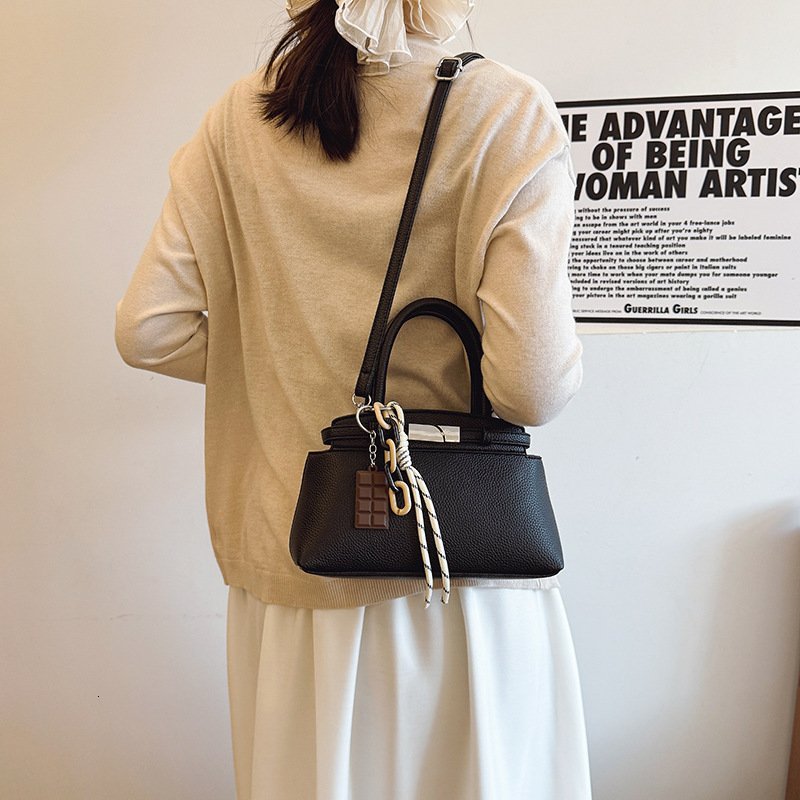 designer Korean Style Women's Bag 2025 New High-Quality Fashion Simple Casual Versatile Trendy Handbag Crossbody Bag