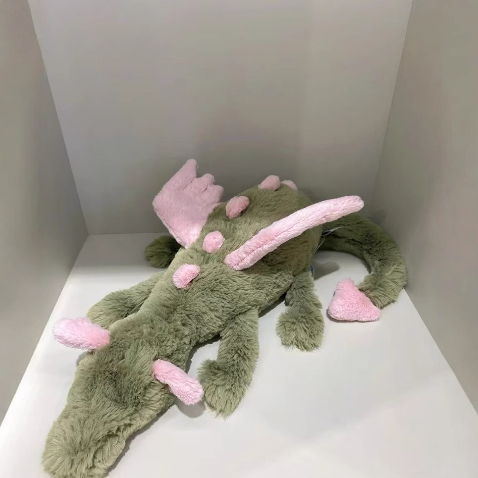 69 jelly cat New Matcha Dragon Baby Soft Plush Toy Soothing Fun Doll Gift