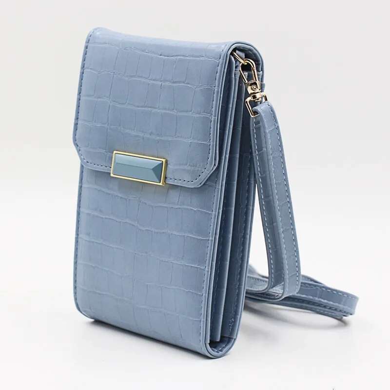 Spring summer new crossbody Japan South Korea small fresh and simple fashion vertical zipper strap shoulder bag