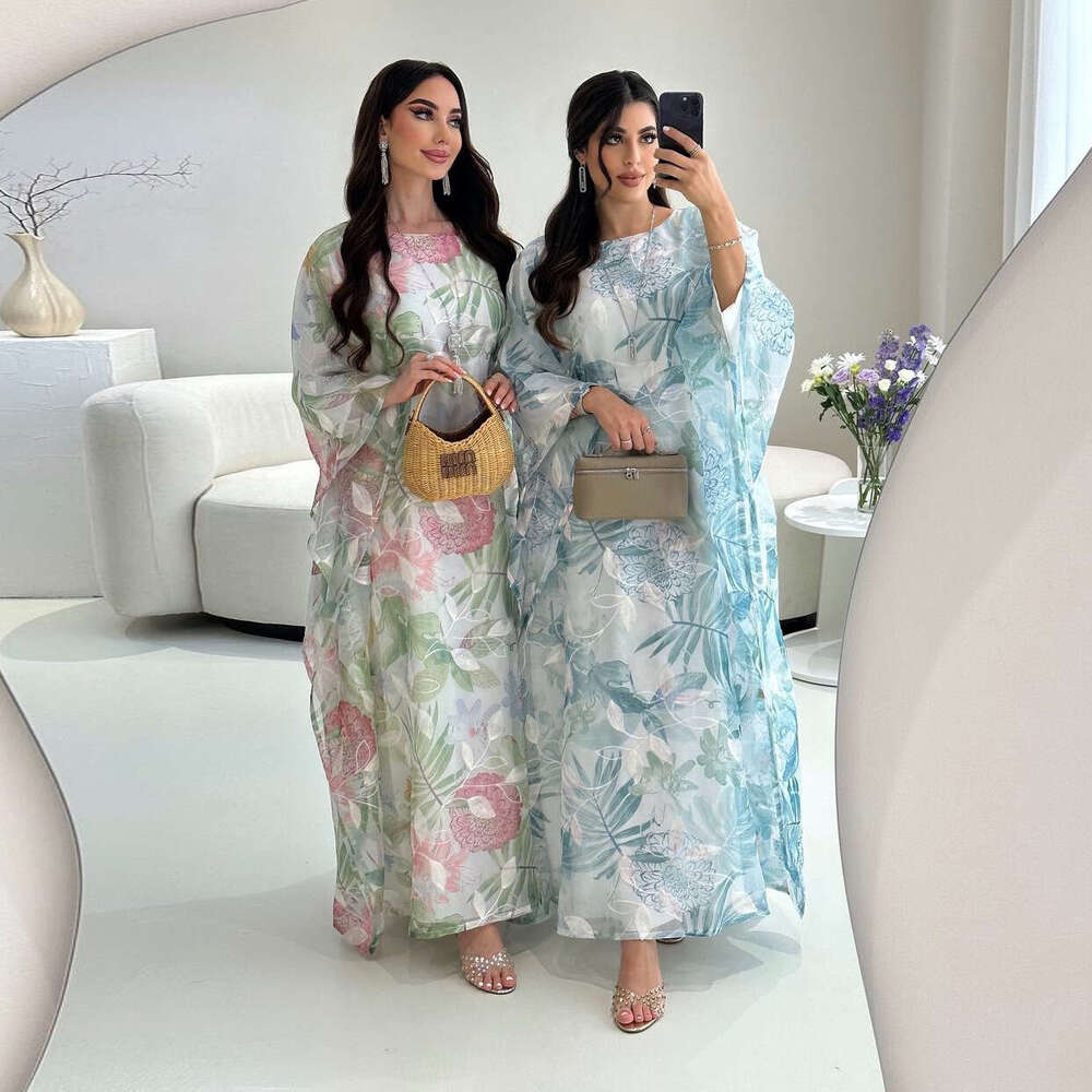 Mq140 Modest New Dubai Elegant Long Robe Pullover Clothing Abaya Women's Wear B5