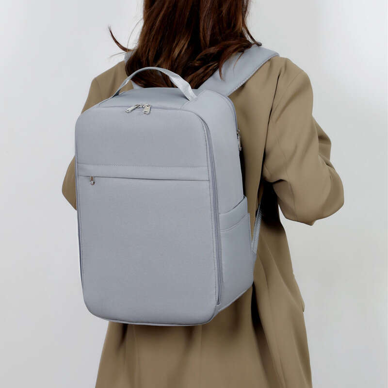 New Student Business Travel Multi-layer Storage Double Shoulder Bag Large Capacity Commuter Laptop Backpack