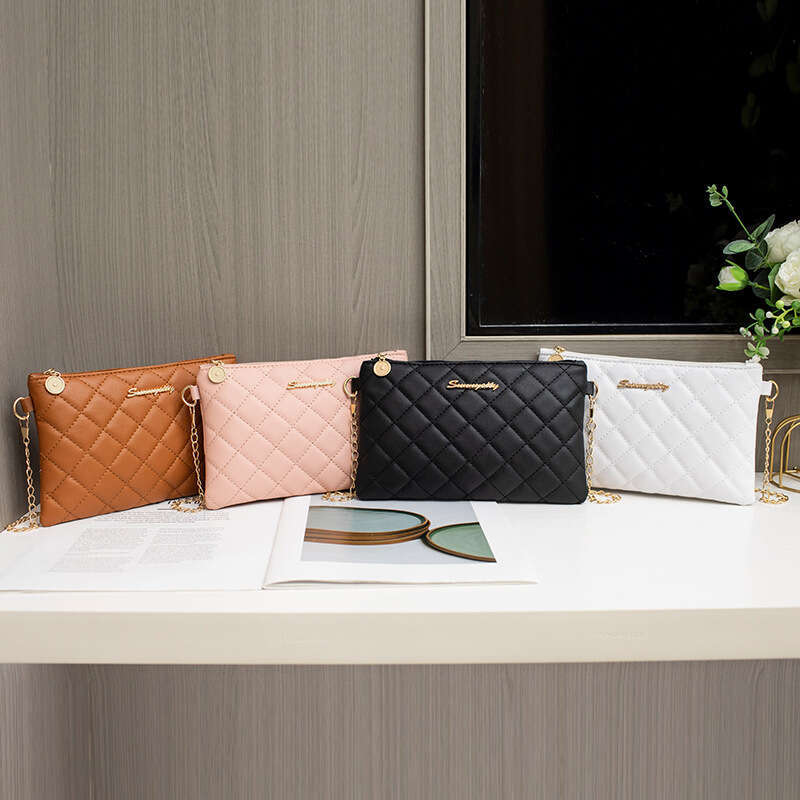 Casual Classic Small 2025 New Handbags Quilted Shoulder Women's Makeup Textured Benefit Bag