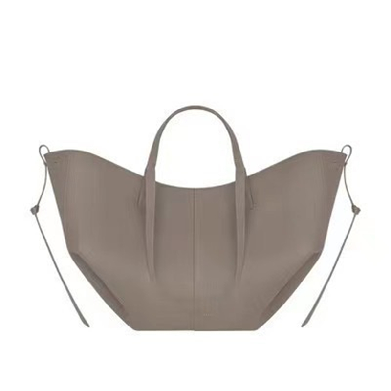 Designer Bag Purse cyme real Leather high-quality large capacity shopping pleated bag Tote bag large capacity tote wing shaped women's bag