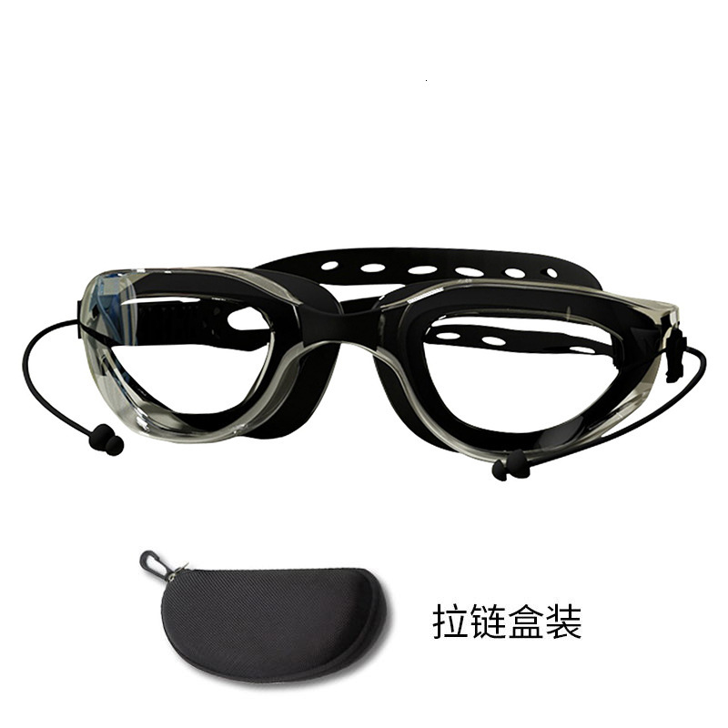 HD Waterproof Racing YJ93 Unisex Goggles Professional Swimming Glasses