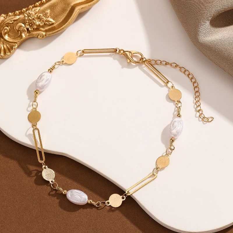 Crystal Stone Anklet for Women Bohemian Anklet Bracelet Summer Leg Raye Chain Beach Accessory Jewelry Mothers Day Gift W250604
